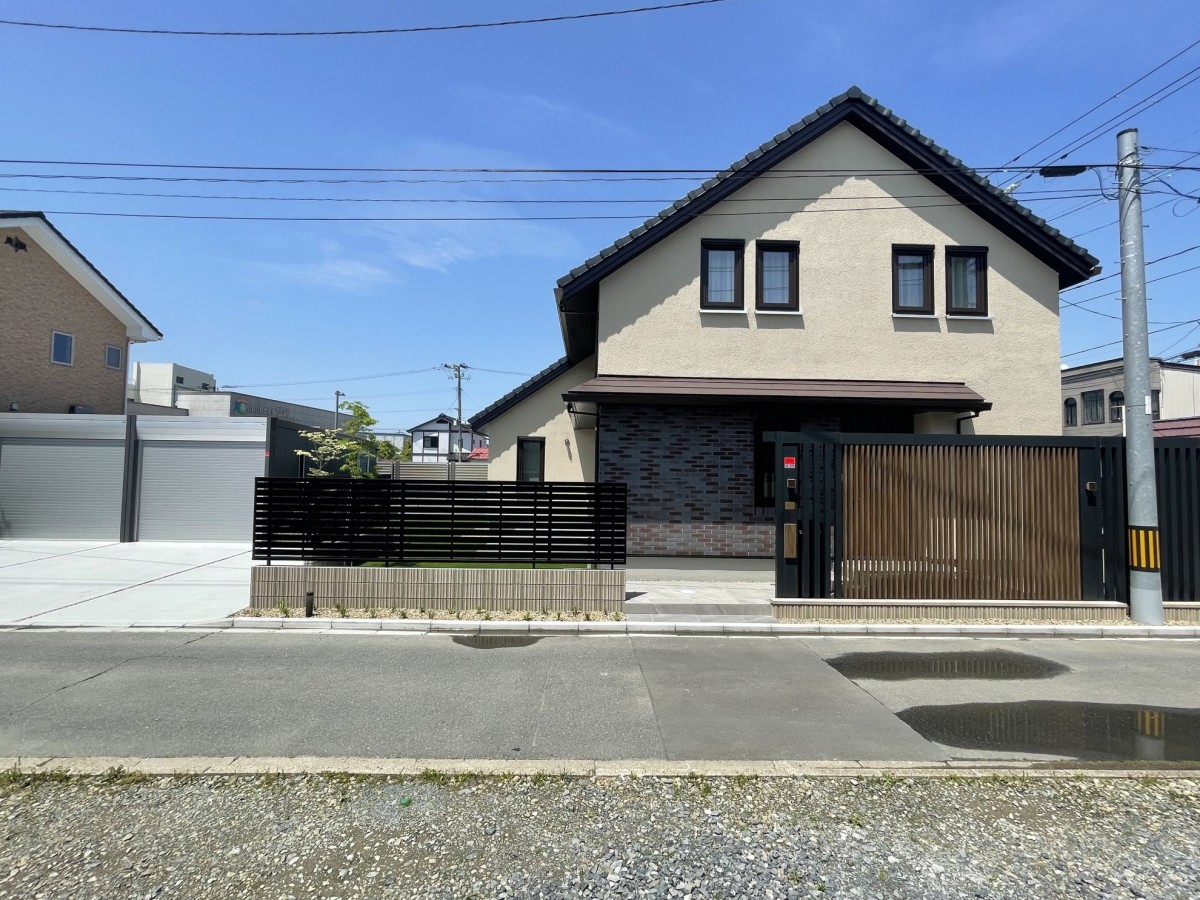 宮城県石巻市　美しさと暮らしやすさが共存する外構デザイン