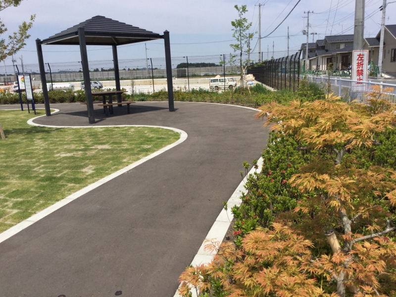 東松島市災害公営住宅　造園工事