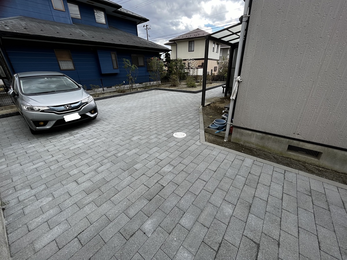 スマートモダンなお庭へ
